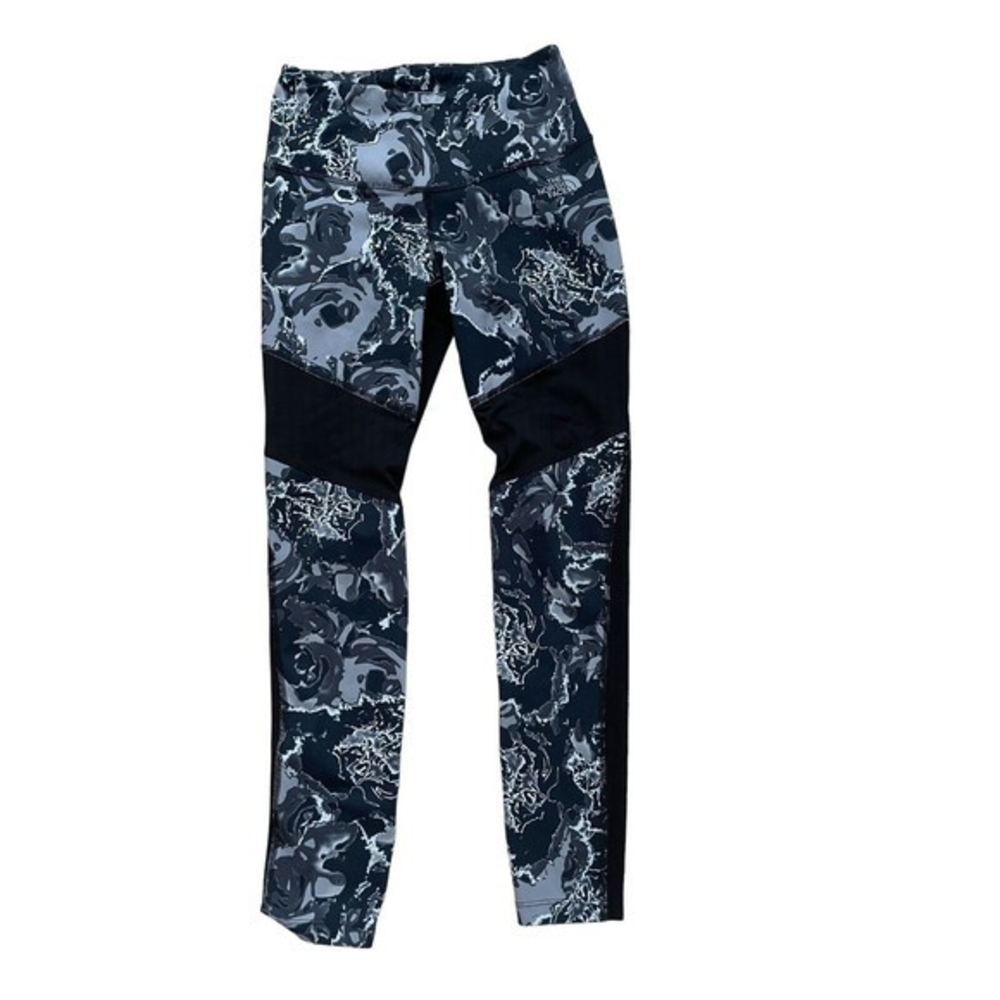 The North Face Women's Size XS Flashdry‎ Ankle Length Leggings Black/Gray/Whiter